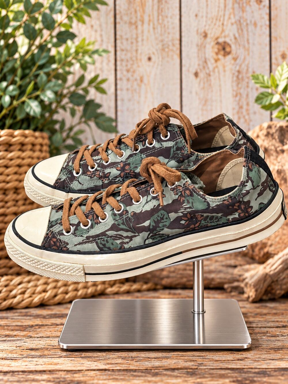 Converse Chuck 70 Ox QS Floral Iceberg Green Men’s 9.5 Women’s 11.5